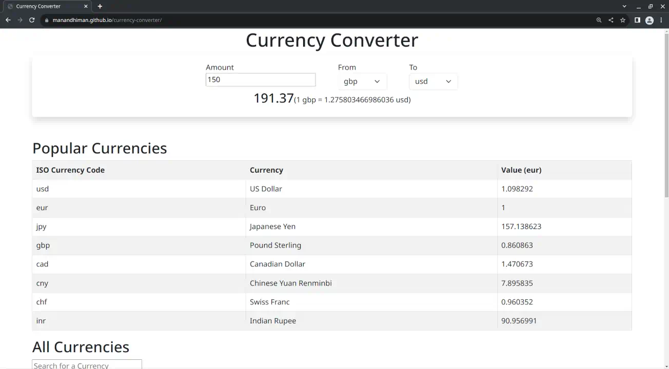 Currency Converter Image